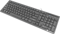 Natec Discus 2 USB Slim Billentyűzet - Angol (US)