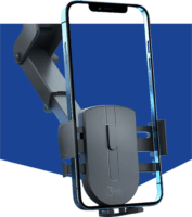 3mk Twist Automatic Mobiltelefon autós tartó - Fekete