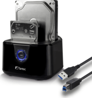 Fantec DS-X2U3-Glanz HDD Dokkoló és klónozó állomás (USB 3.0 - SATA)