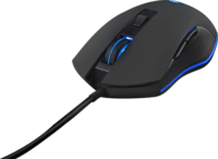 The G-Lab Kult Helium RGB USB Gaming Egér - Fekete