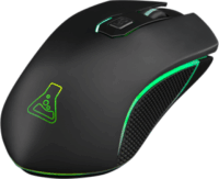 The G-Lab Kult Xenon Wireless RGB Gaming Egér - Fekete