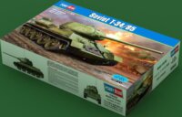 HobbyBoss II. Világháborús Szovjet T-34/85 tank műanyag összeépíthető makett (1:16)