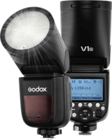 Godox V1N Fényképezőgép Vaku Nikon rendszerekhez 76Ws