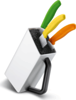 Victorinox Swiss Classic eszköz- és kés tároló box (nagy) - Fehér