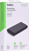Belkin Boost Charge BPB012BTBK Powerbank 20000mAh 15W (3A / 5V) - Fekete