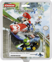 Carrera GO!!! 64035 Nintendo Mario Kart 8 autó Yoshi figurával (1:43) - Zöld
