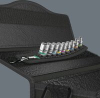 Wera Belt A4 Zyklop 1/4" Dugókulcs készlet (9 db/csomag)