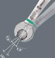 Wera Kombinált Villáskulcs Készlet (12 db/csomag)