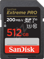 Sandisk Extreme PRO 512GB SDXC UHS-I Memóriakártya