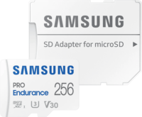 Samsung Pro Endurance 256GB microSDXC UHS-I Memóriakártya + Adapter