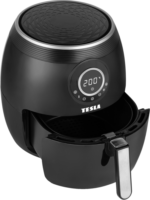 Tesla AirCook Q50 XL 3,8L Forrólevegős fritőz - Fekete