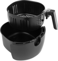 Tesla AirCook Q50 XL 3,8L Forrólevegős fritőz - Fekete