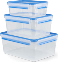 Emsa Food Clip&Close 508567 Műanyag ételtároló készlet (3 db / csomag)