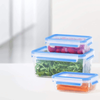 Emsa Food Clip&Close 508567 Műanyag ételtároló készlet (3 db / csomag)