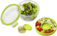 Emsa Clip&Go Snackbox grün Műanyag ételtároló 1L