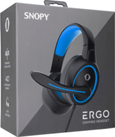 Snopy SN-GX1 Gaming Headset - Fekete/Kék