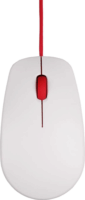 Raspberry Pi RB-MAUS01W USB Egér - Fehér/Piros