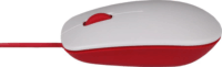 Raspberry Pi RB-MAUS01W USB Egér - Fehér/Piros