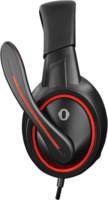 Snopy SN-GX1 Gaming Headset - Fekete/Piros