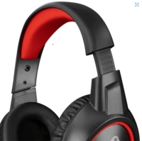 Snopy SN-GX1 Gaming Headset - Fekete/Piros