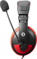 Snopy SN-4488 Gaming Headset - Fekete/Piros