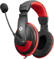 Snopy SN-4488 Gaming Headset - Fekete/Piros