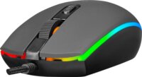 Everest SM-GX66 RGB USB Gaming Egér - Fekete