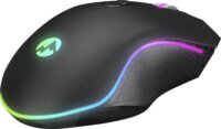 Everest SM-F09 Titanio RGB USB Gaming Egér - Fekete