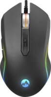 Everest SM-F09 Titanio RGB USB Gaming Egér - Fekete