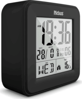 Mebus 25595 Ébresztőóra - Fekete