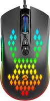 Everest SM-G07 Metafor RGB USB Gaming Egér - Fekete