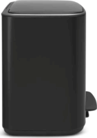 Brabantia Bo 34 literes pedálos rozsdamentes acél szemetes - Fekete