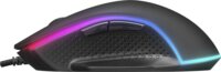 Everest RAGE-X2 RGB USB Gaming Egér - Fekete