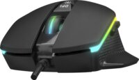 Everest RAGE-X2 RGB USB Gaming Egér - Fekete