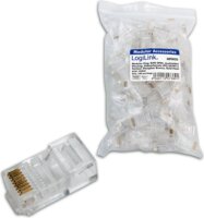 LogiLink MP0020 RJ45 UTP Cat5 csatlakozó dugasz (100db / csomag)