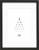 Deknudt S66KF2 P1 33,2x48,2 Képkeret - Fekete