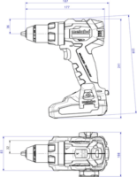 Metabo BS 18 602325800 Akkumulátoros fúró-csavarozó