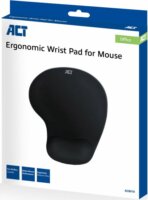 ACT AC8010 ergonomikus zselés egérpad csuklótámasszal fekete
