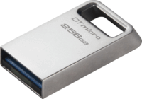 Kingston 256GB DataTraveler Micro USB 3.2 Pendrive - Ezüst