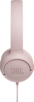 JBL Tune 500 Vezetékes Fejhallgató - Rózsaszín