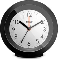 Mebus 25628 Analóg ébresztőóra - Fekete