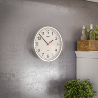 Mebus 19411 Rádiós falióra - Ezüst