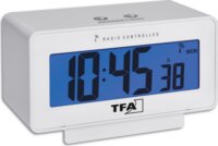 TFA 60.2544.02 Digitális ébresztőóra - Fehér