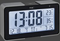TFA 60.2540.01 ébresztőóra - Fekete