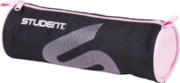 ICO Student 22 Henger alakú tolltartó - Fekete/Rózsaszín