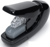 Plus Japan Mini kapocsnélküli 5 lap kapacitású tűzőgép - Fekete