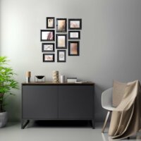 Nielsen 43X40 Képkeret készlet - Fekete