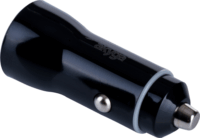 Akyga Autós USB-C / USB-A töltő - Fekete (36W)