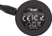 Akyga AK-SW-10 Samsung Galaxy Watch Okosóra töltőállvány - Fekete