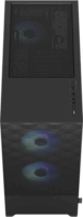 Fractal Design Pop Air RGB Black TG Clear Tint Számítógépház - Fekete